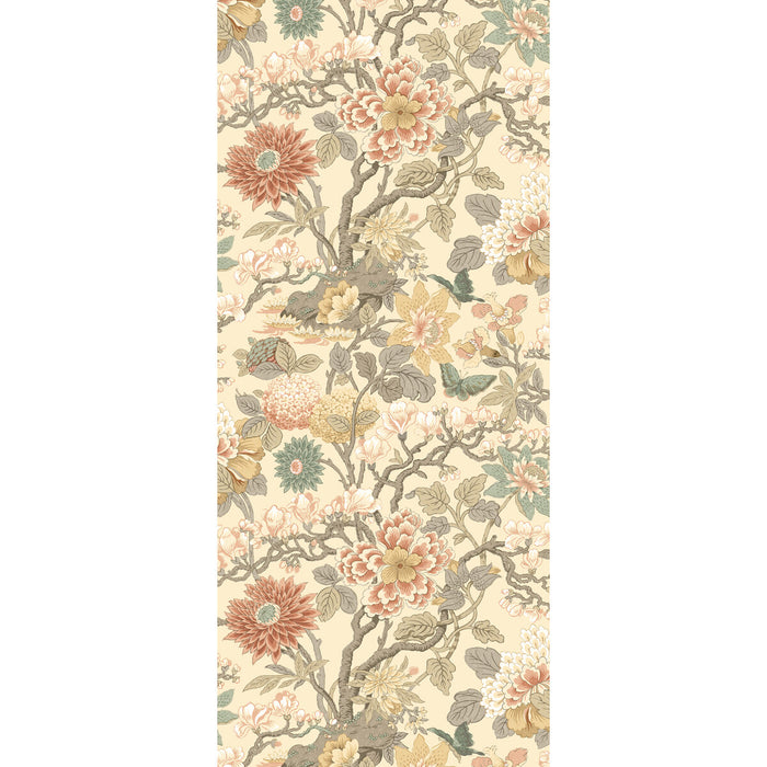 GP & J Baker Little Magnolia Powder Wallpaper BW45121.2.0