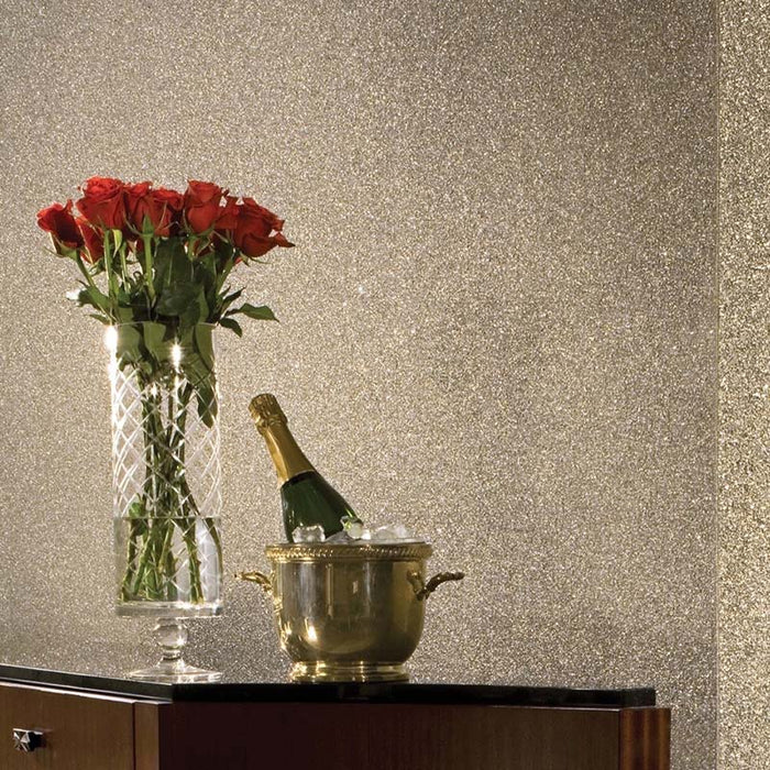 Maya Romanoff Beadazzled Geode Coco Butter Wallpaper MR-BG-1521