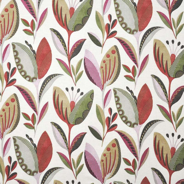 Maxwell Crocus Pomegranate Fabric CGH338