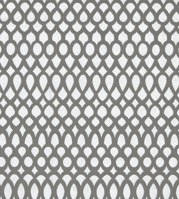 Christian Fischbacher Indorato Grey Fabric CH 01054361