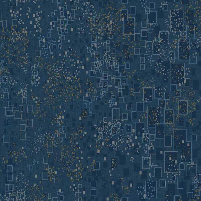 York Gilded Confetti Navy Wallpaper CI2321