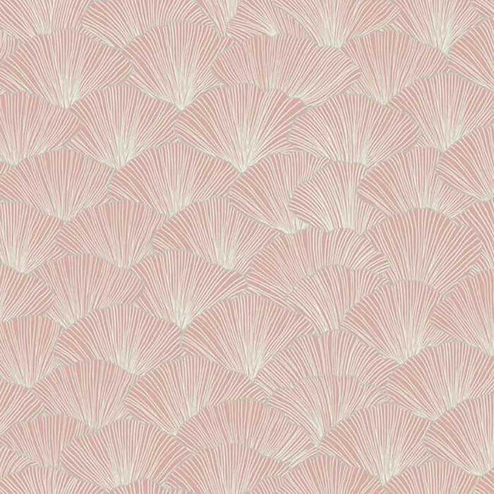 York Luminous Ginkgo Coral Wallpaper CI2334