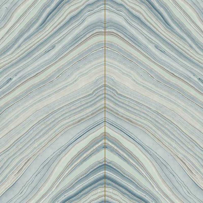 York Onyx Strata Blue Wallpaper CI2412