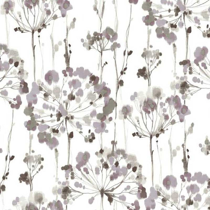 York Flourish Purple Wallpaper CI2424