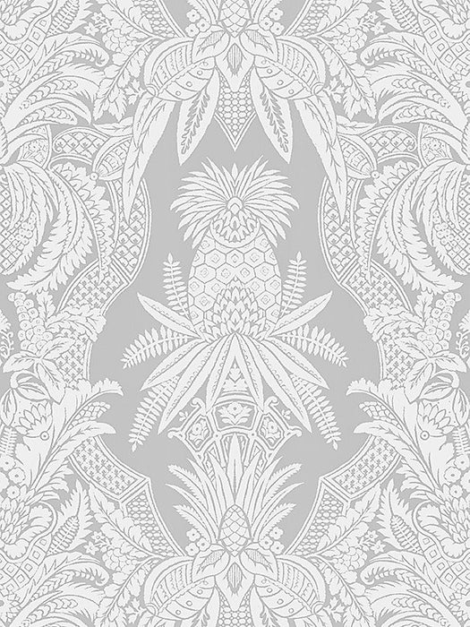 Colony East India Bianco / Grigio Wallpaper CL 0002WP16482