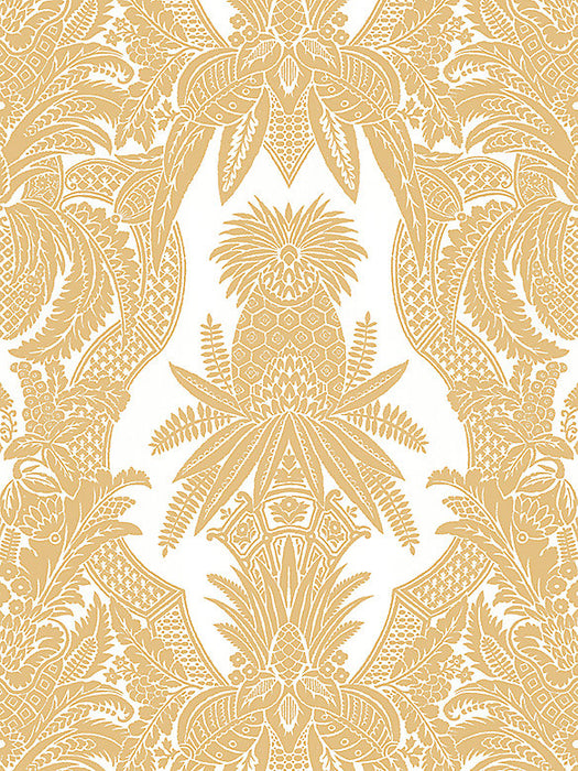 Colony East India Bianco / Oro Wallpaper CL 0004WP16482