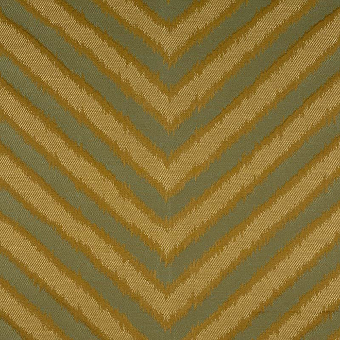 Colony Chevron Grass & Ochre Fabric CL 000626528