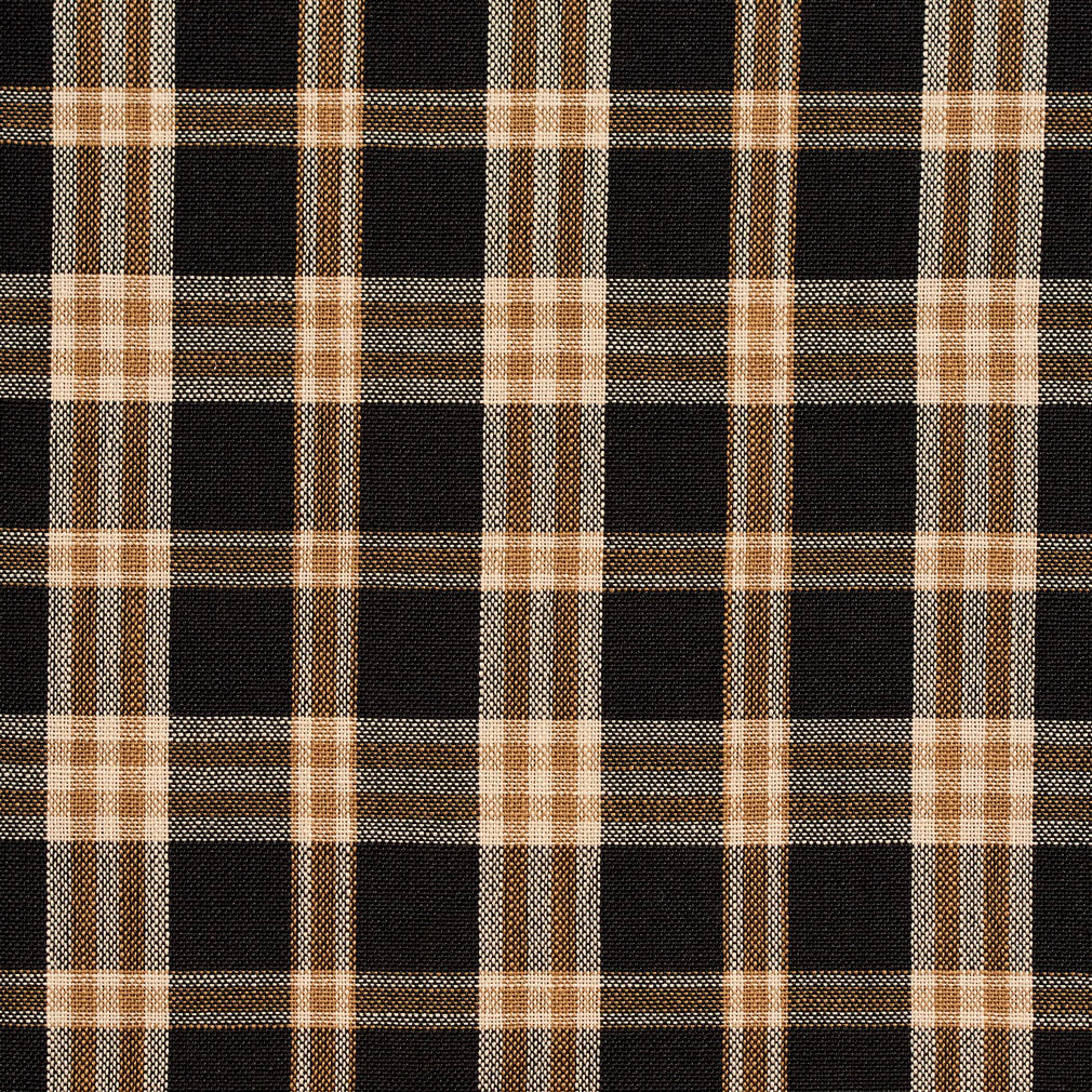 Charlotte Onyx Plaid Fabric Sample D103