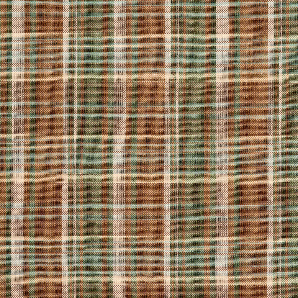 Charlotte Juniper Plaid Fabric D105