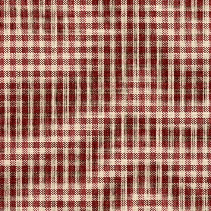 Charlotte Brick Gingham Fabric D115