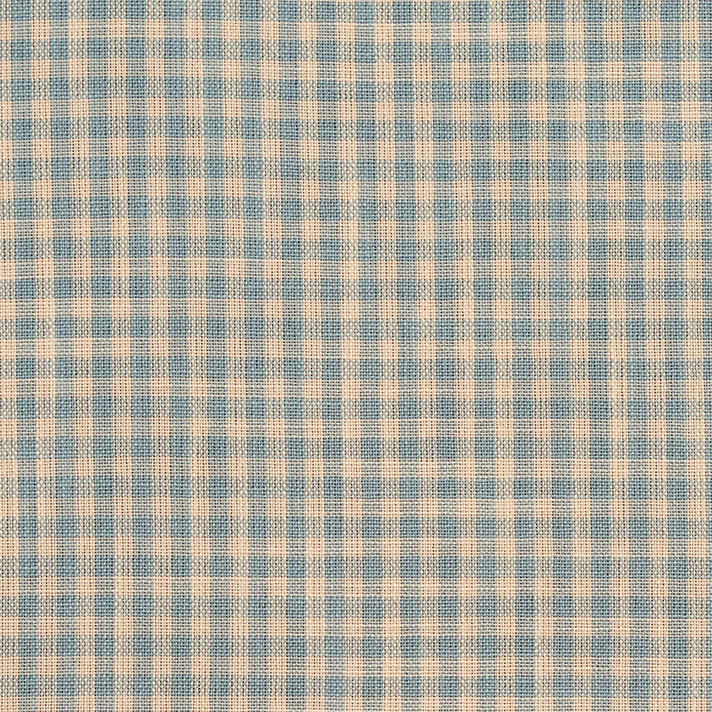 Charlotte Cornflower Gingham Fabric D118