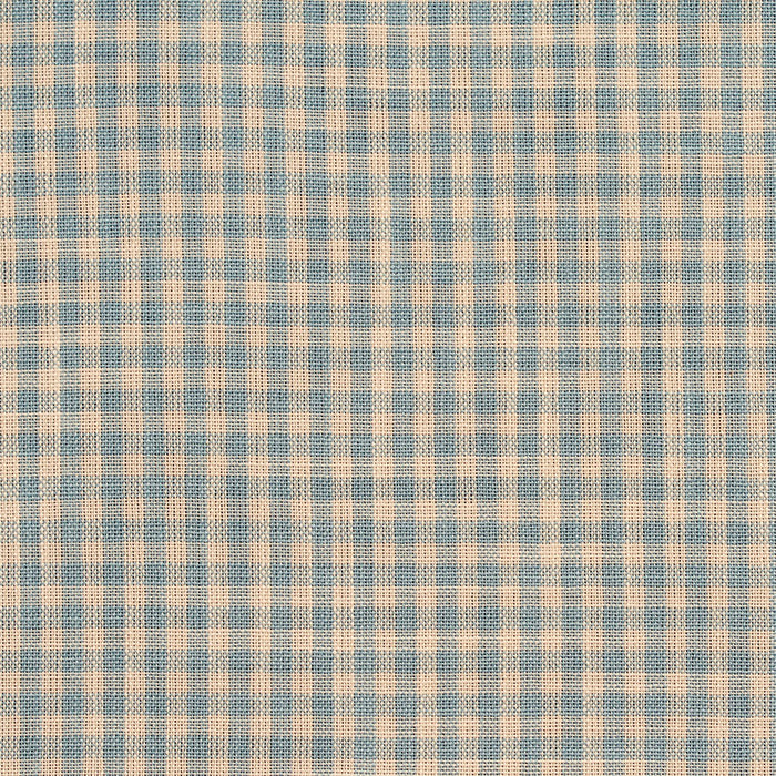 Charlotte Cornflower Gingham Fabric D118