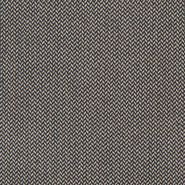 Charlotte Indigo Herringbone Fabric D1219