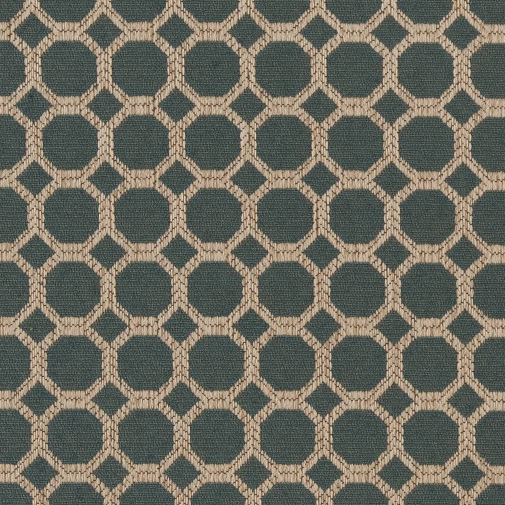 Charlotte Jade Honeycomb Fabric D1228