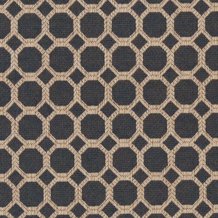 Charlotte Indigo Honeycomb Fabric D1230