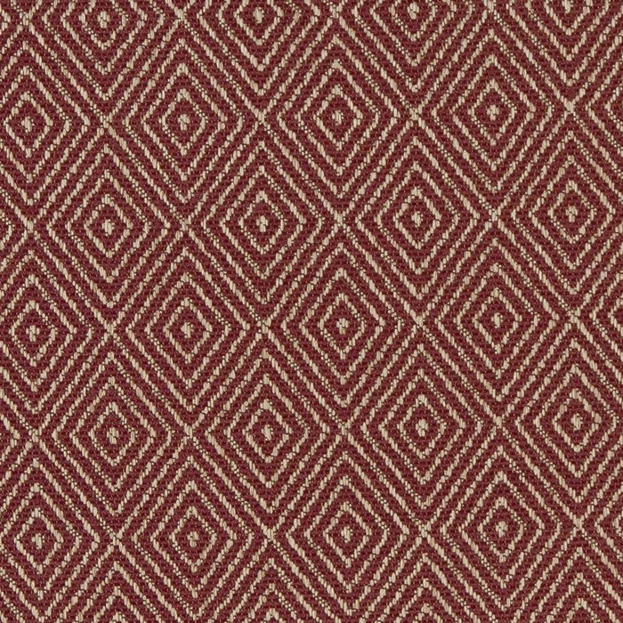 Charlotte Burgundy Diamond Fabric Sample D1239