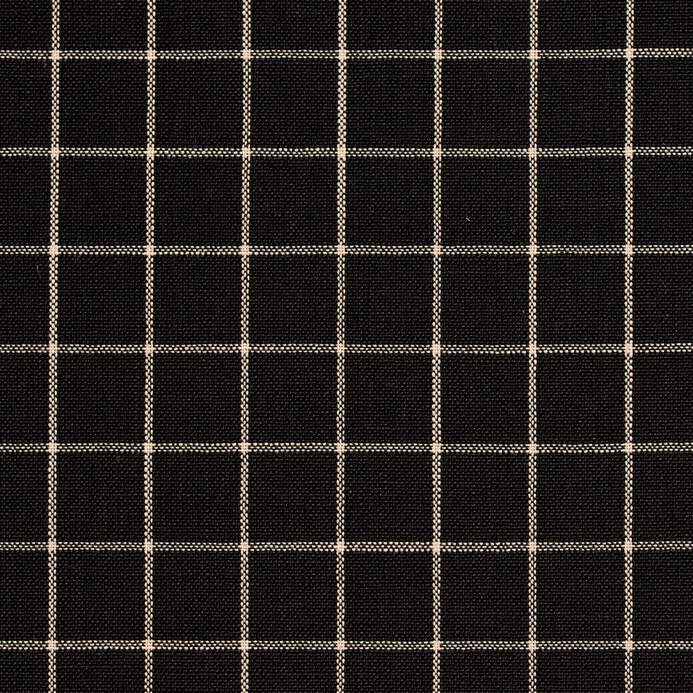 Charlotte Onyx Checkerboard Fabric D124