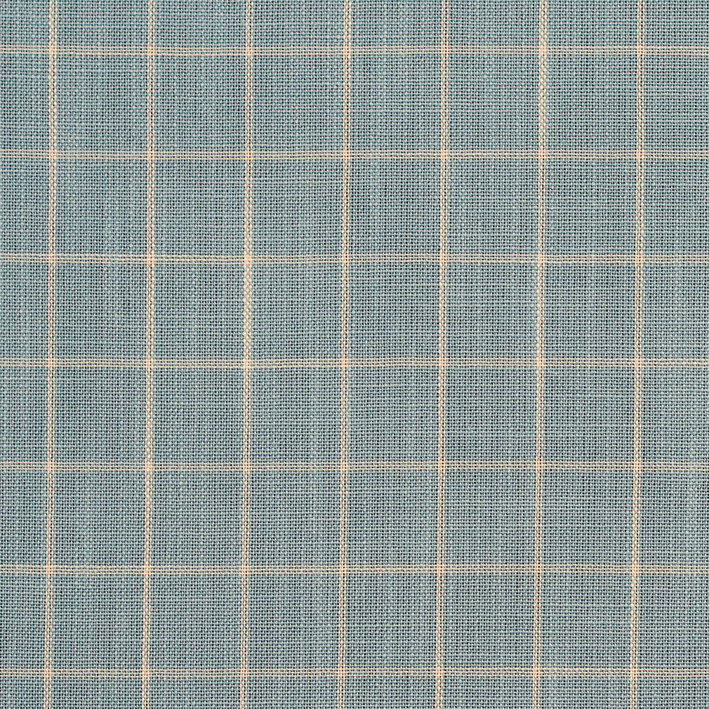 Charlotte Cornflower Checkerboard Fabric D125