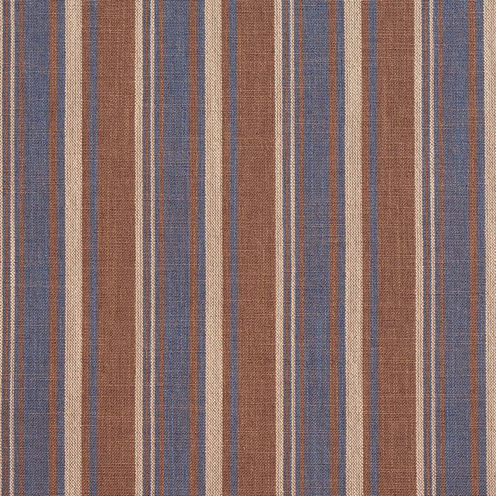 Charlotte Wedgewood Stripe Fabric Sample D130