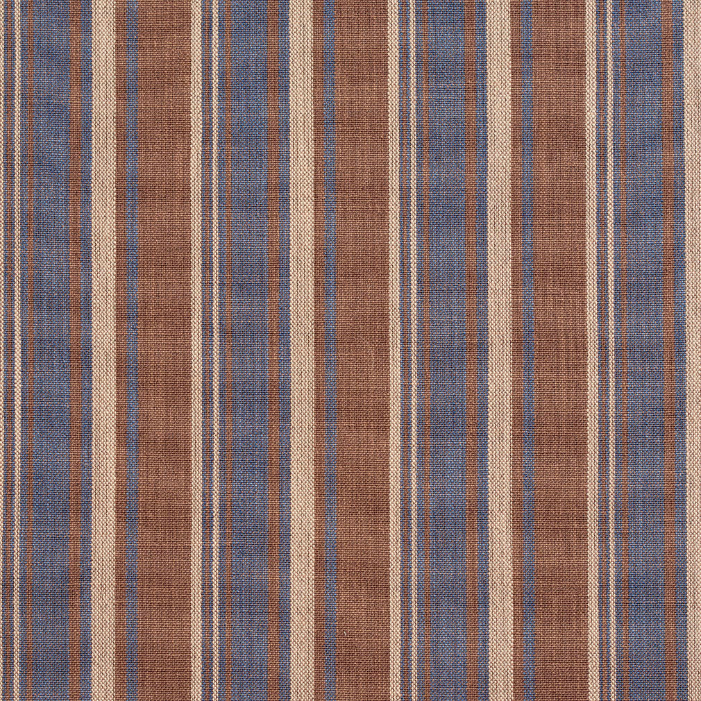 Charlotte Wedgewood Stripe Fabric D130