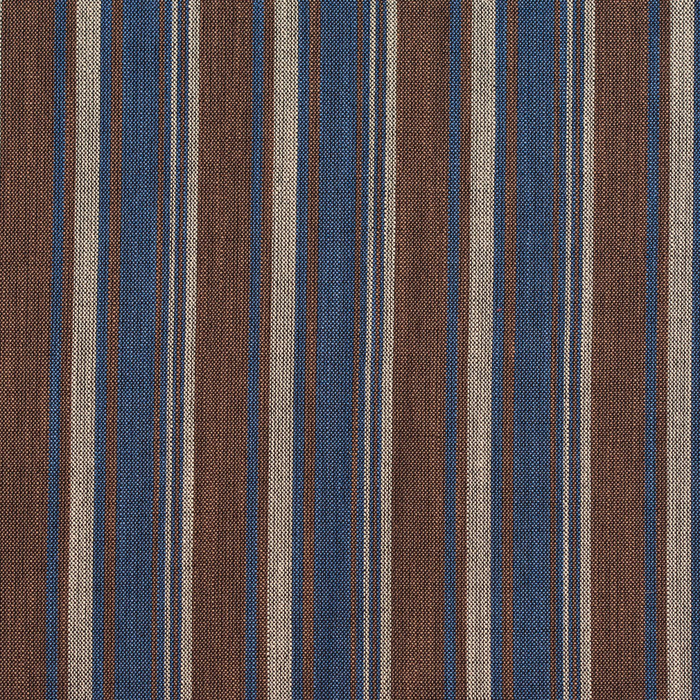 Charlotte Indigo Stripe Fabric Sample D134