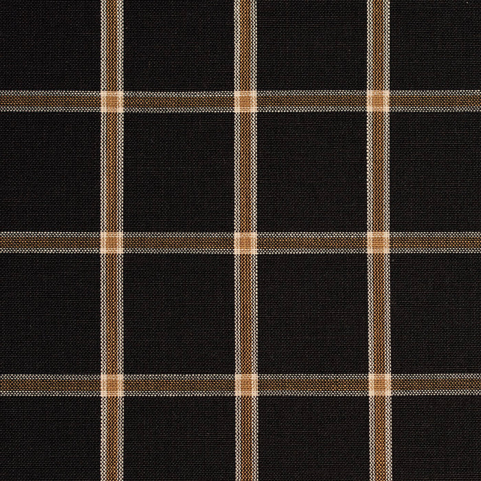 Charlotte Onyx Windowpane Fabric D138