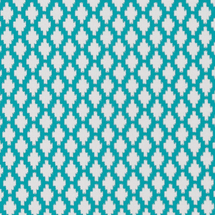 Charlotte Aqua Inca Fabric Sample D1426