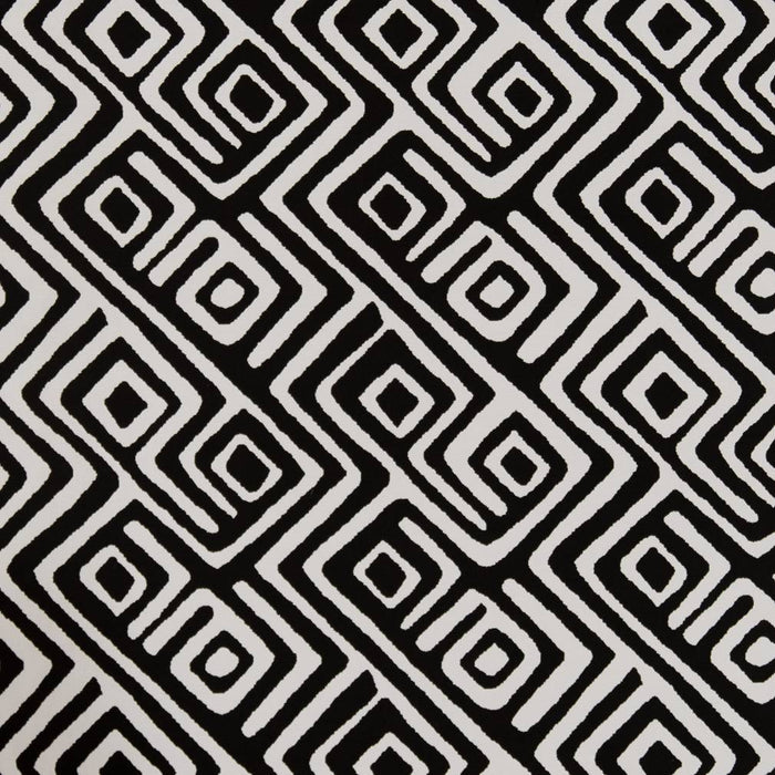 Charlotte Onyx Labyrinth Fabric Sample D1441