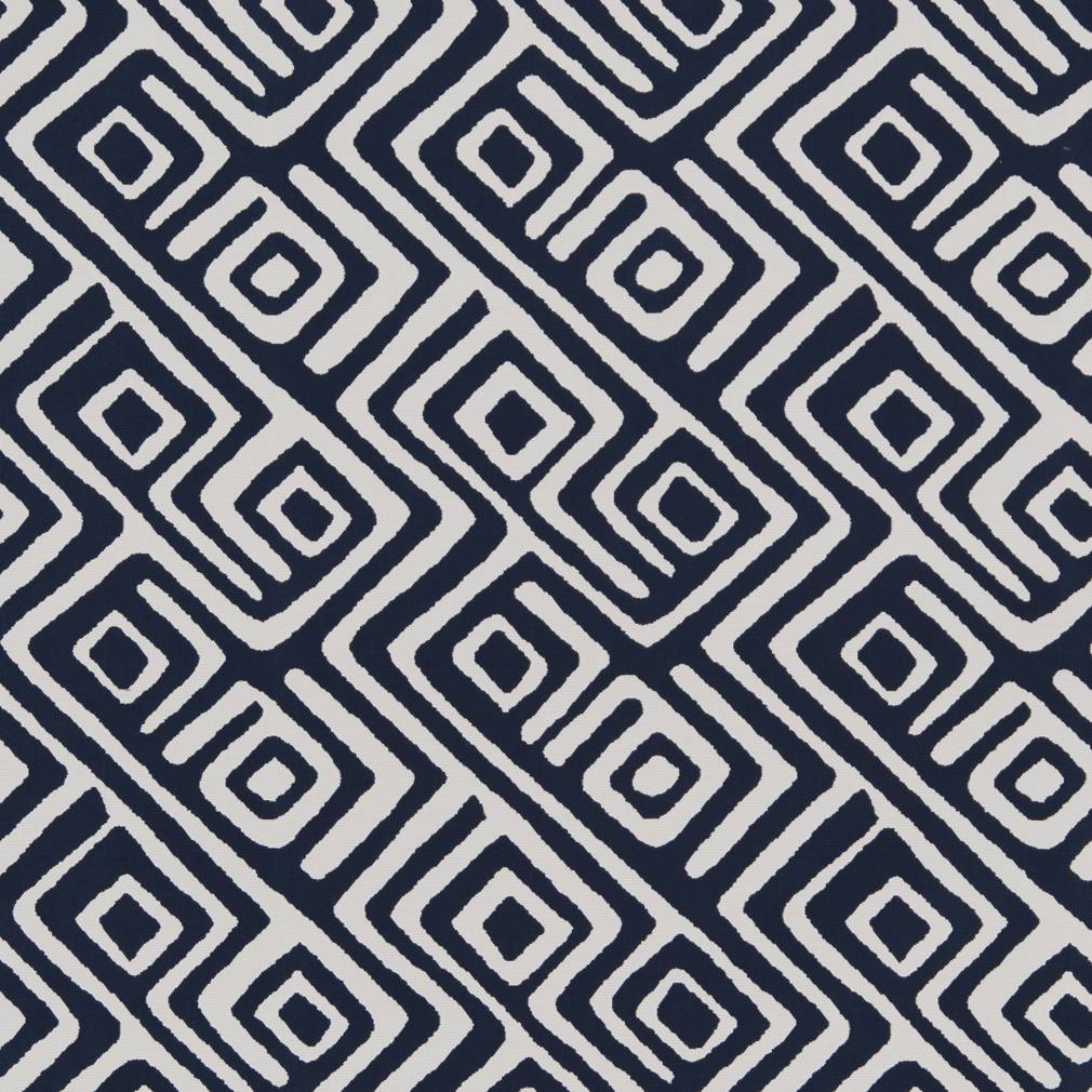 Charlotte Nautical Labyrinth Fabric D1442