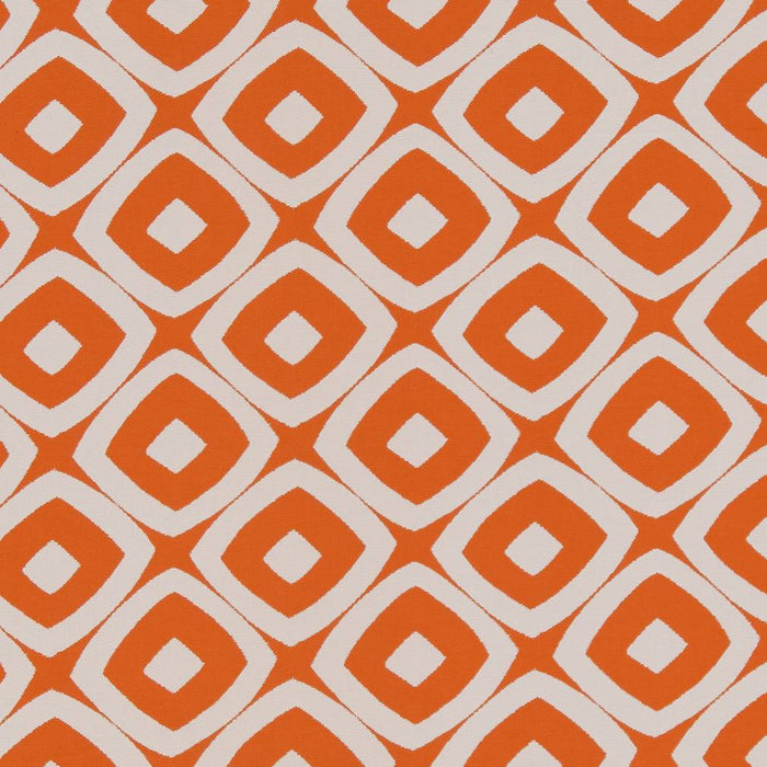 Charlotte Tangerine Mayan Fabric D1457