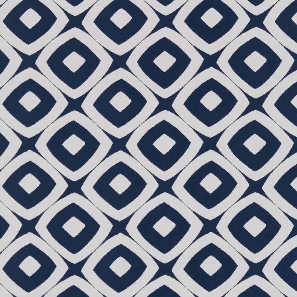 Charlotte Indigo Mayan Fabric Sample D1458