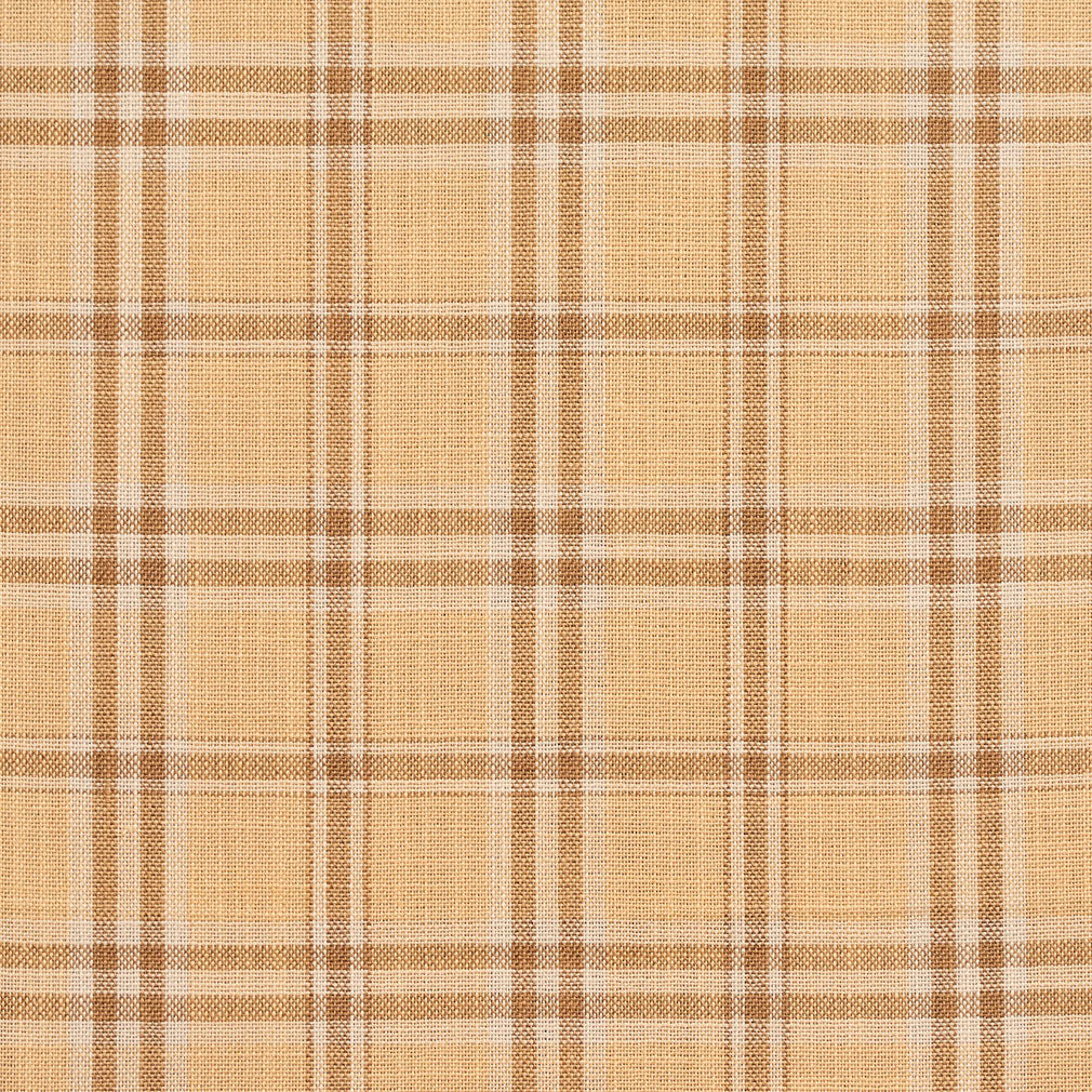 Charlotte Wheat Tartan Fabric D149