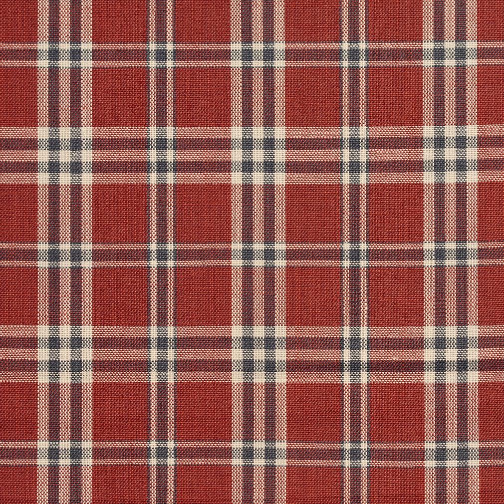 Charlotte Brick Tartan Fabric Sample D150