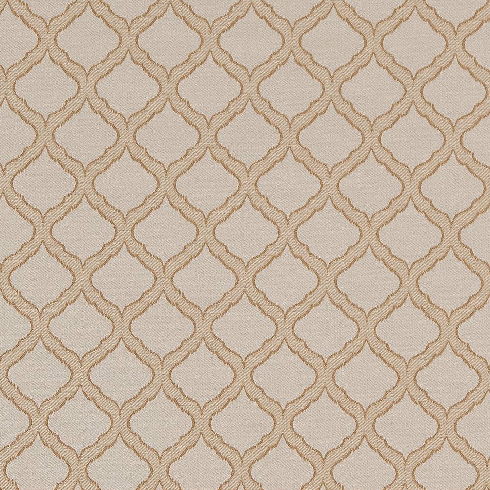 Charlotte Parchment Ogee Fabric Sample D1535