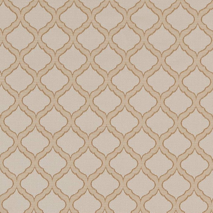 Charlotte Parchment Ogee Fabric Sample D1535