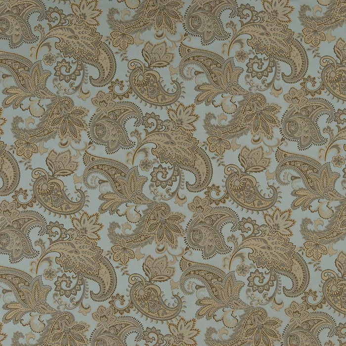 Charlotte Seaglass Paisley Fabric D1557