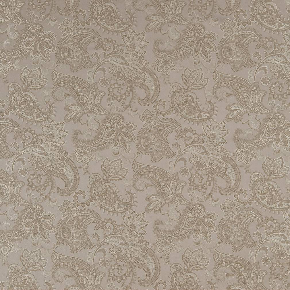 Charlotte Pewter Paisley Fabric Sample D1558