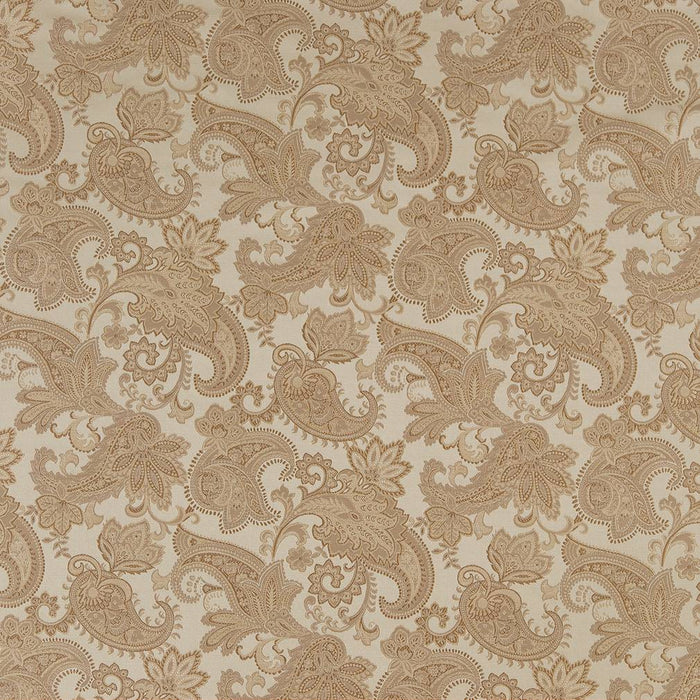 Charlotte Parchment Paisley Fabric Sample D1559