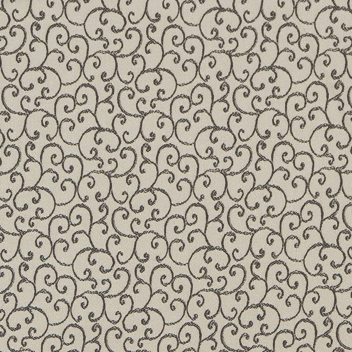 Charlotte Platinum Vine Fabric Sample D1569