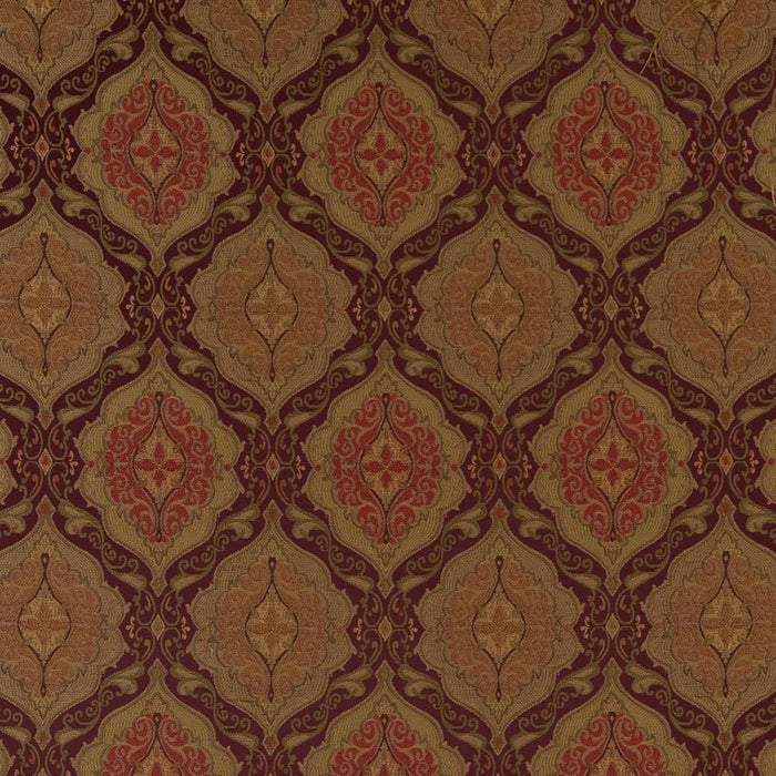 Charlotte Aubergine Antoinette Fabric Sample D1838