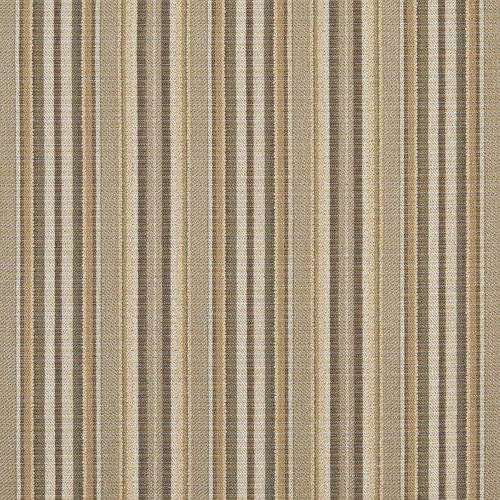 Charlotte Coffee Stripe Fabric D1941