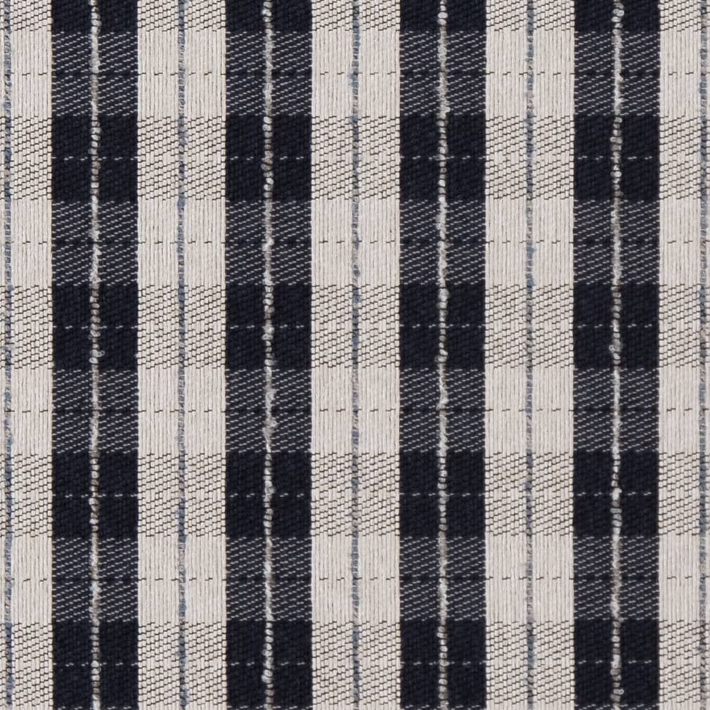 Charlotte Navy Plaid Fabric Sample D1952