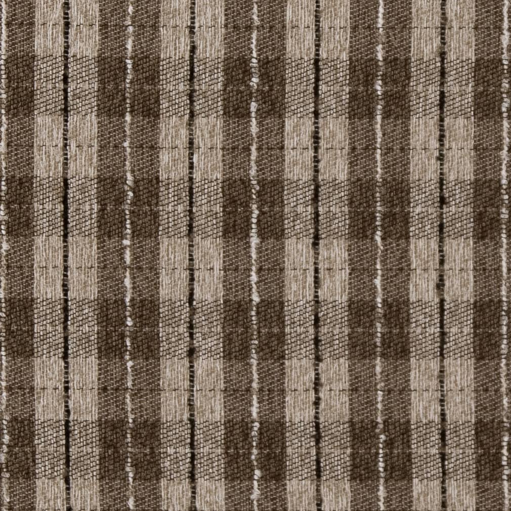 Charlotte Cocoa Plaid Fabric Sample D1955