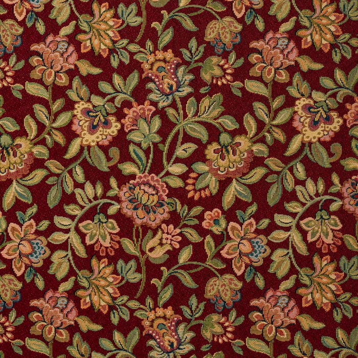 Charlotte Wine Fabric D2048