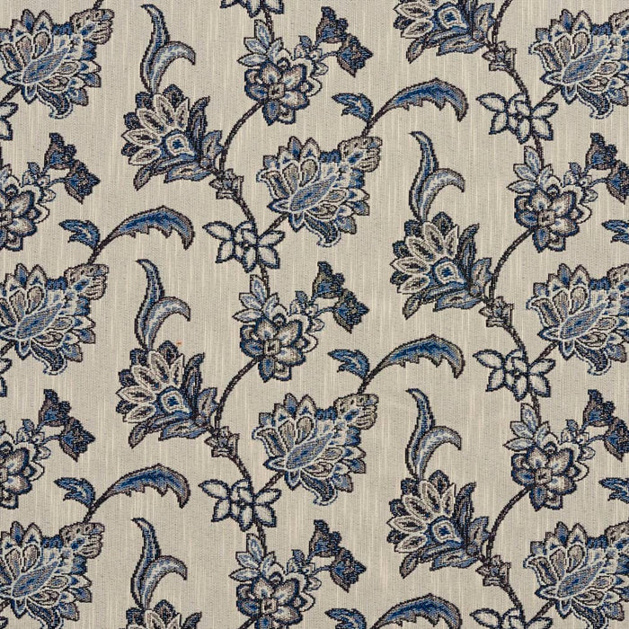 Charlotte Persian Blue Fabric Sample D2051