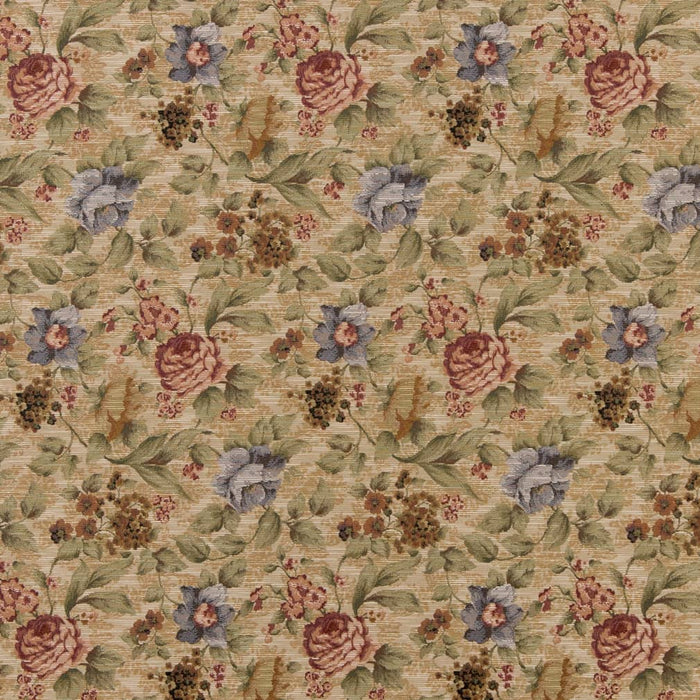 Charlotte Cornflower Fabric D2070