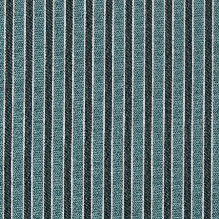 Charlotte Aqua Stripe Fabric D2129