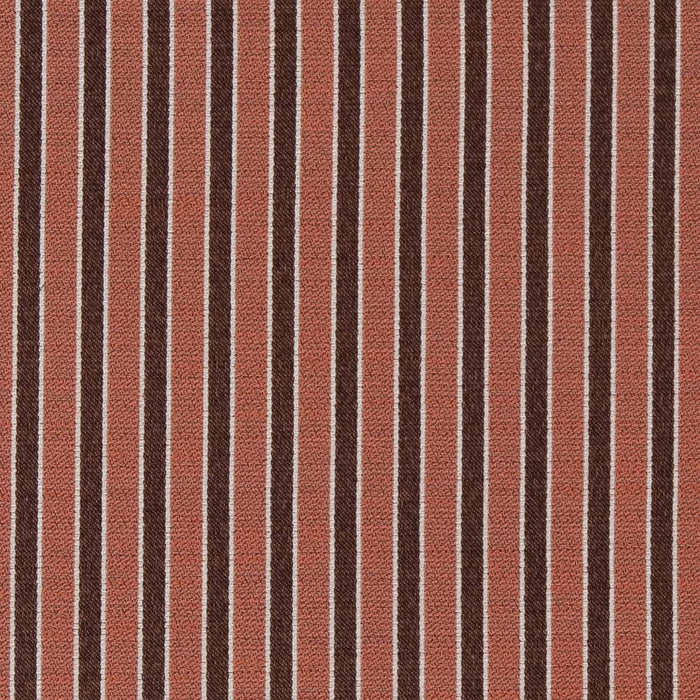 Charlotte Salmon Stripe Fabric D2131