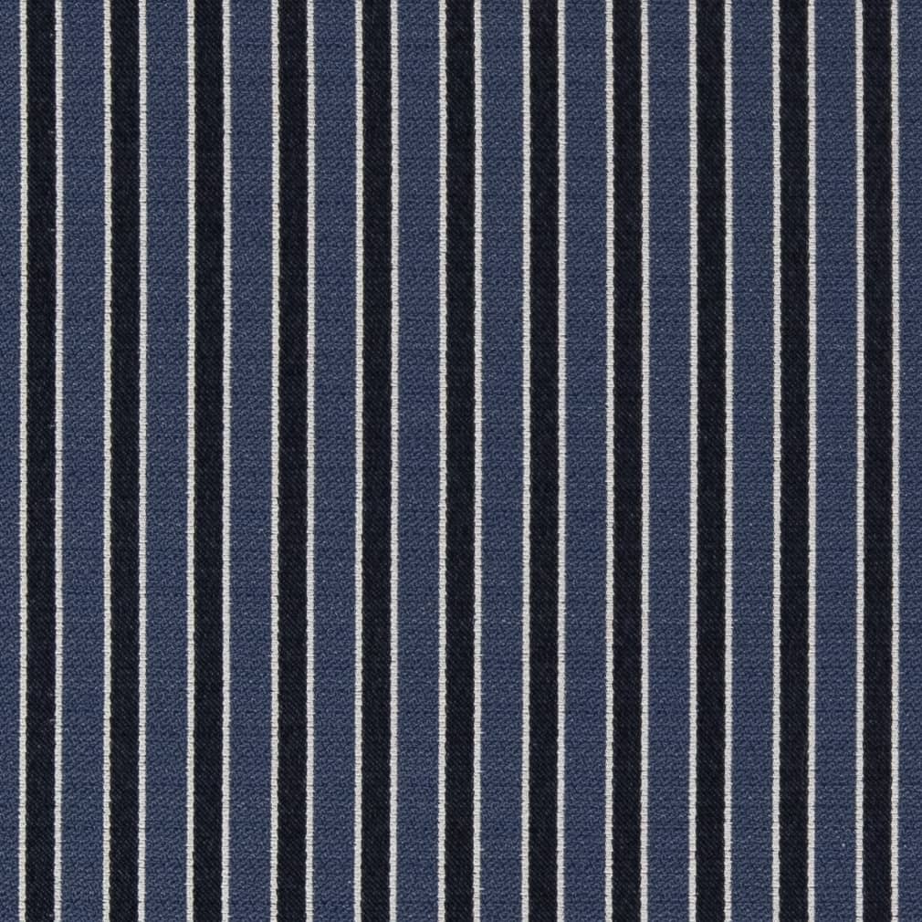 Charlotte Wedgewood Stripe Fabric D2134