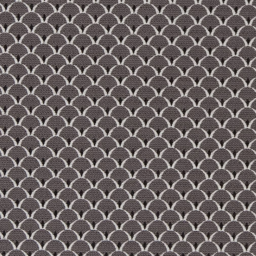 Charlotte Charcoal Scales Fabric D2140